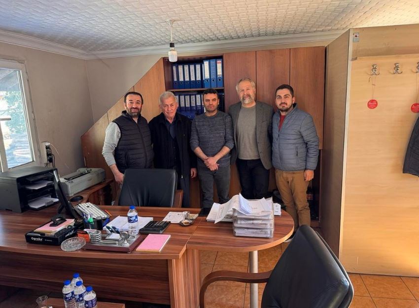 Enka Madencilik Şirketinde Çalışan Meslektaşlarımız Ziyaret Edildi