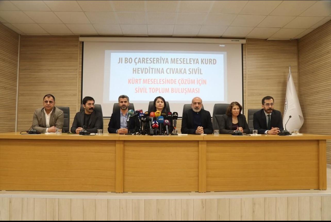 “Kürt Meselesinde Çözüm İçin Sivil Toplum Buluşması” 27 ŞUBAT 2024