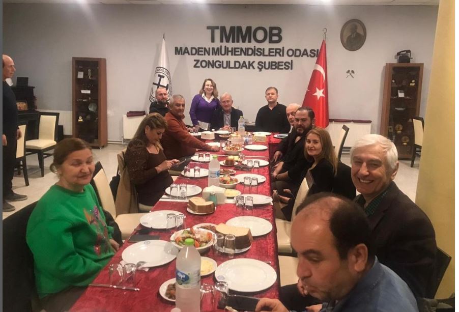 Zonguldak Yerel Basını ve Madencilik Konularında Görüş Alışverişinde Bulunulmuştur.