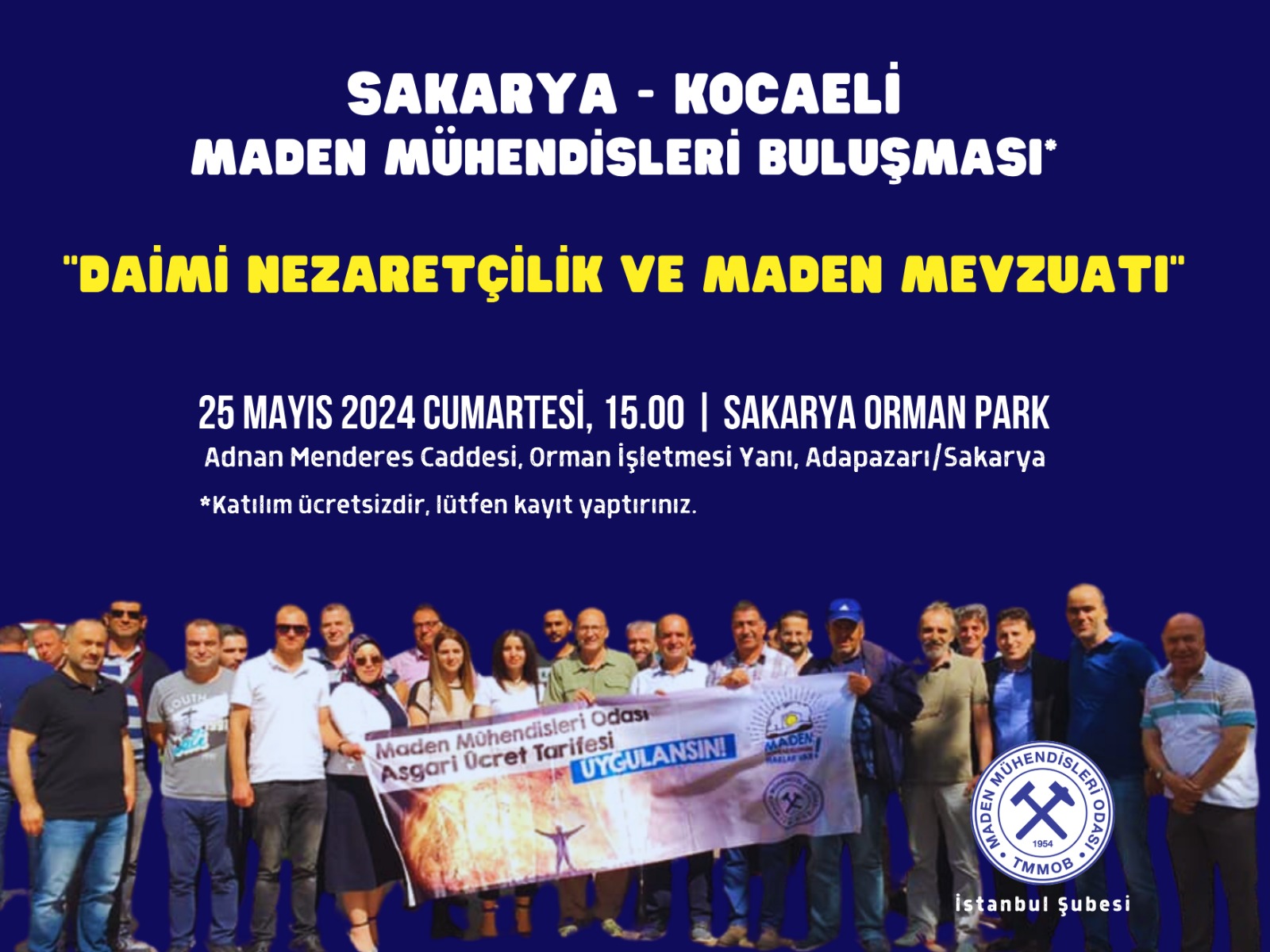 SAKARYA-KOCAELİ MADEN MÜHENDİSLERİ BULUŞMASI