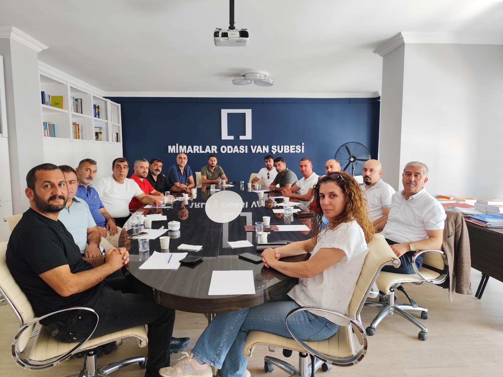 VAN’DA ÜYE VE İŞYERİ ZİYARETLERİ GERÇEKLEŞTİRDİK.(05.08.2024)