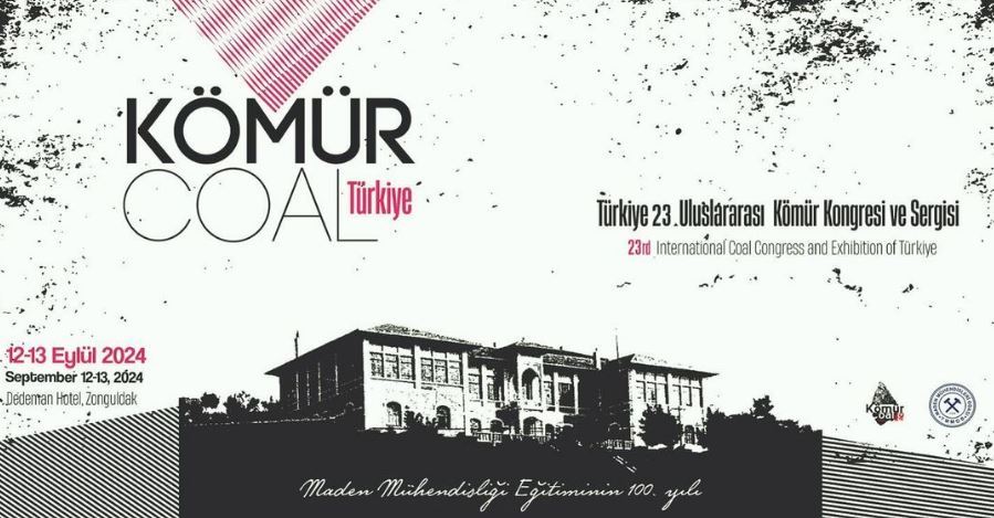 Türkiye 23. Uluslararası Kömür Kongresi ve Sergisi 12-13 Eylül 2024 tarihlerinde Emeğin Başkenti Zonguldak’ta gerçekleştirilecektir.