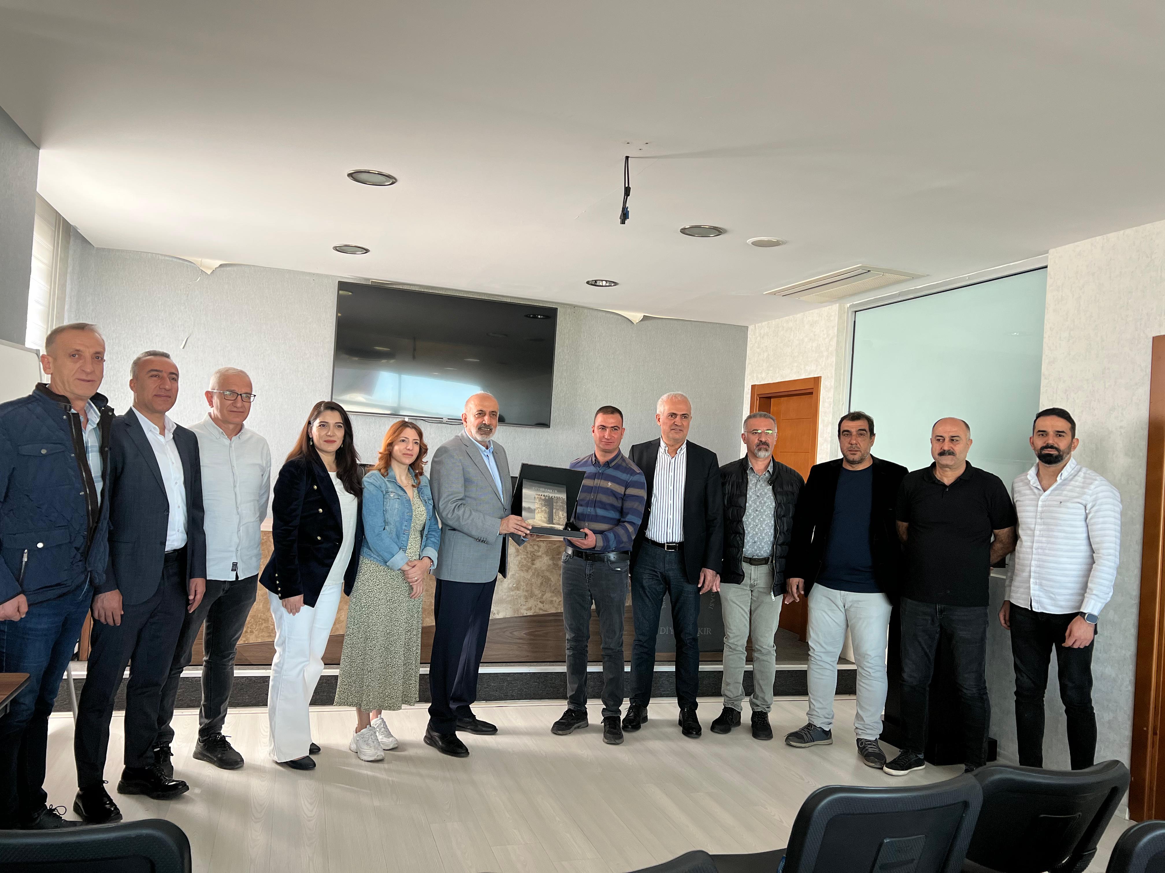 DİYARBAKIR TİCARET VE SANAYİ ODASI (DTSO) ‘NIN ŞUBEMİZİ ZİYARETİ(24.10.2024)