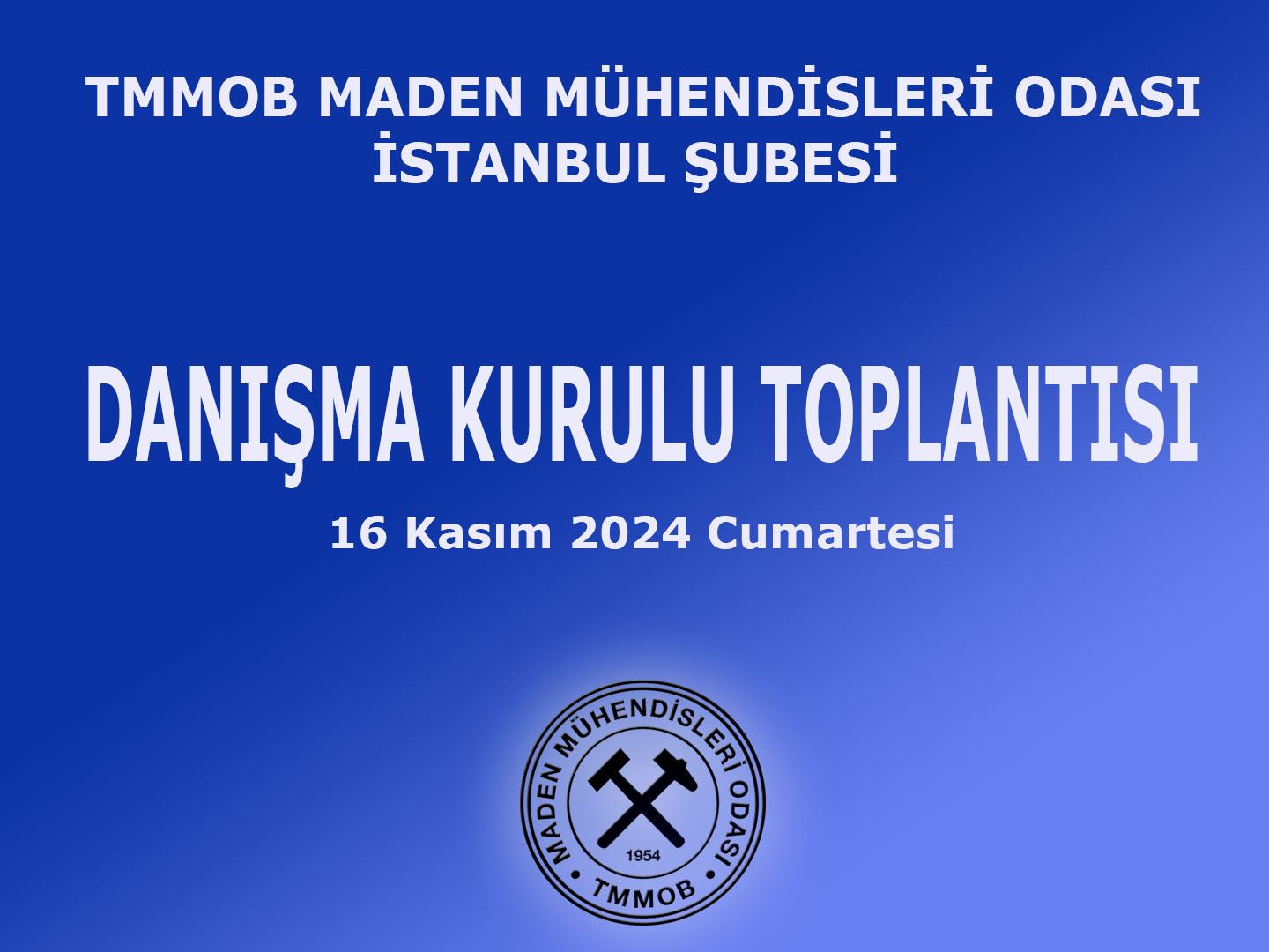  İstanbul Şube 15. Dönem 2. Danışma Kurulu Toplantısı
