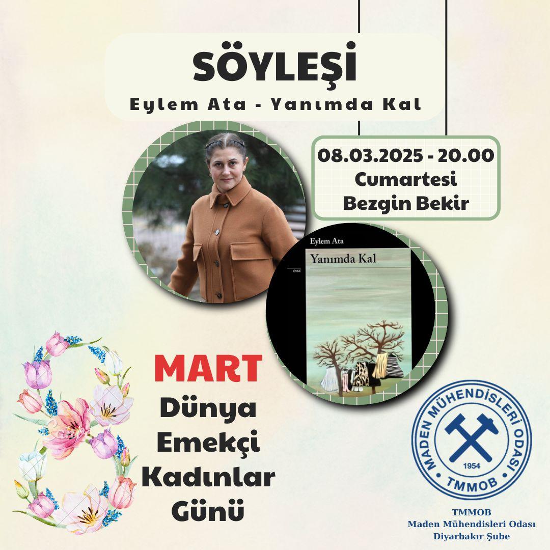YAZAR EYLEM ATA GÜLEÇ  İLE  SÖYLEŞİ(08.03.2025)