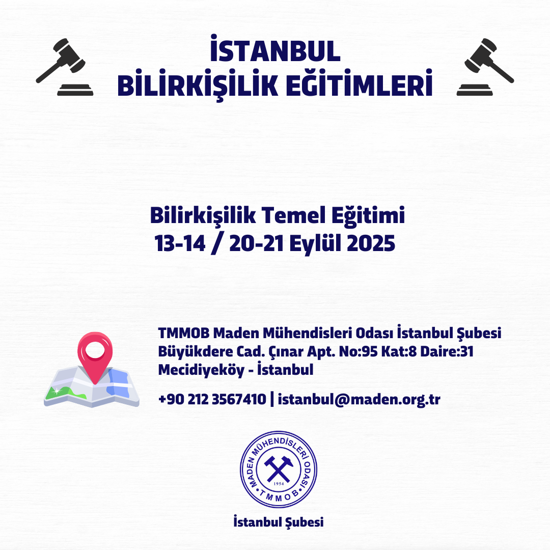  İstanbul Şube Bilirkişilik Temel Eğitimi
