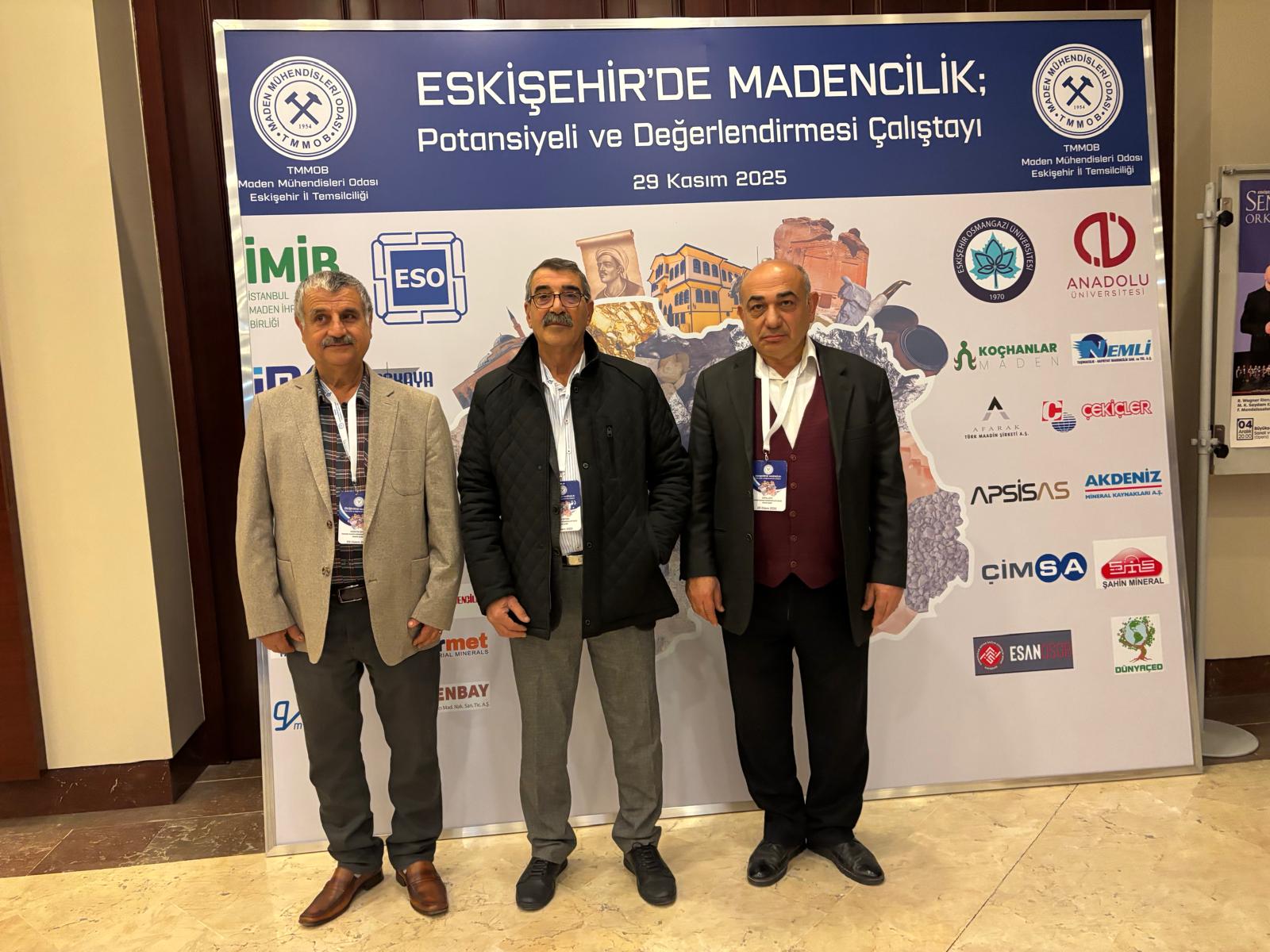 MADENCİLİK POTANSİYELİ VE DEĞERLENDİRİLMESİ ÇALIŞTAYI ‘NA KATILDIK