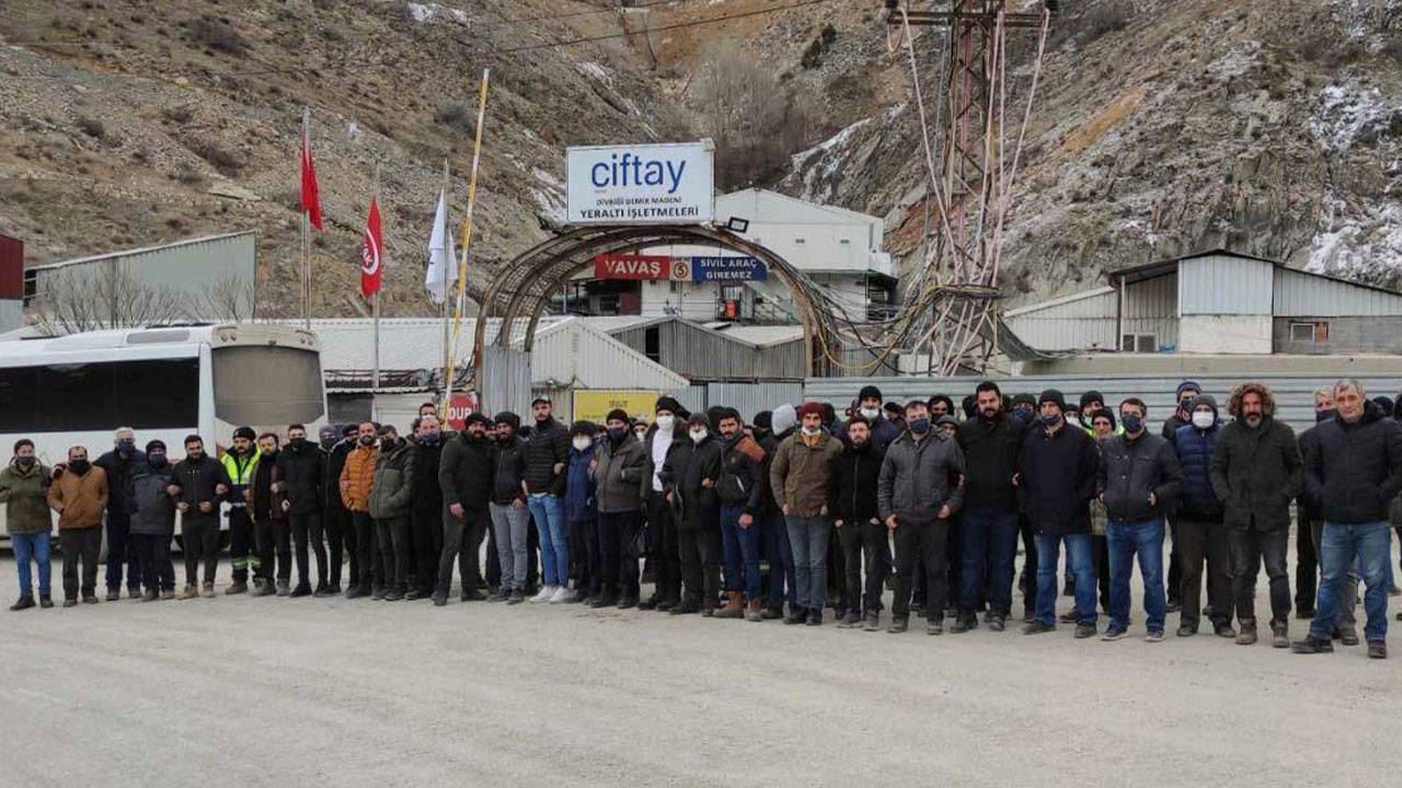 BİRGÜN| TMMOB Maden Mühendisleri Odası: Divriği'de madencilerin işten çıkarılması ciddi bir sosyal ve ekonomik mağduriyettir!