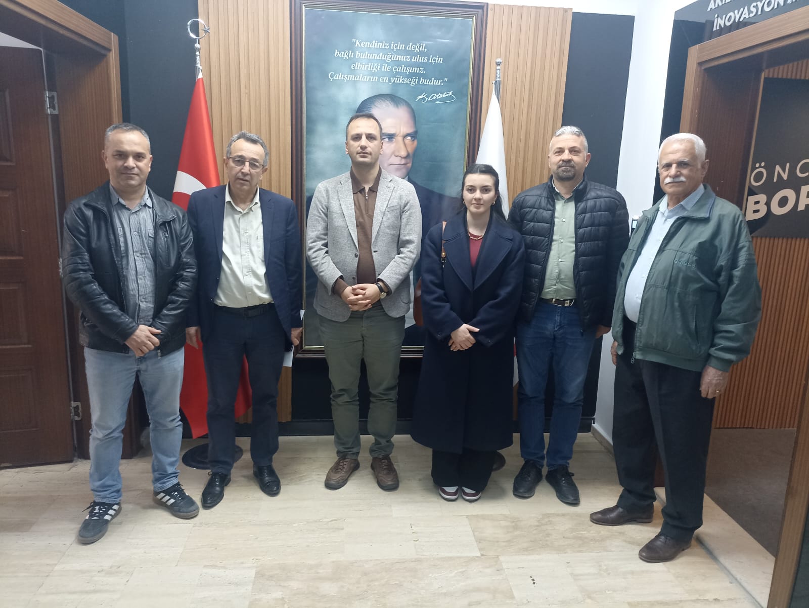 BORNOVA BELEDİYE BAŞKANI ÖMER EŞKİ'NİN ZİYARETİ