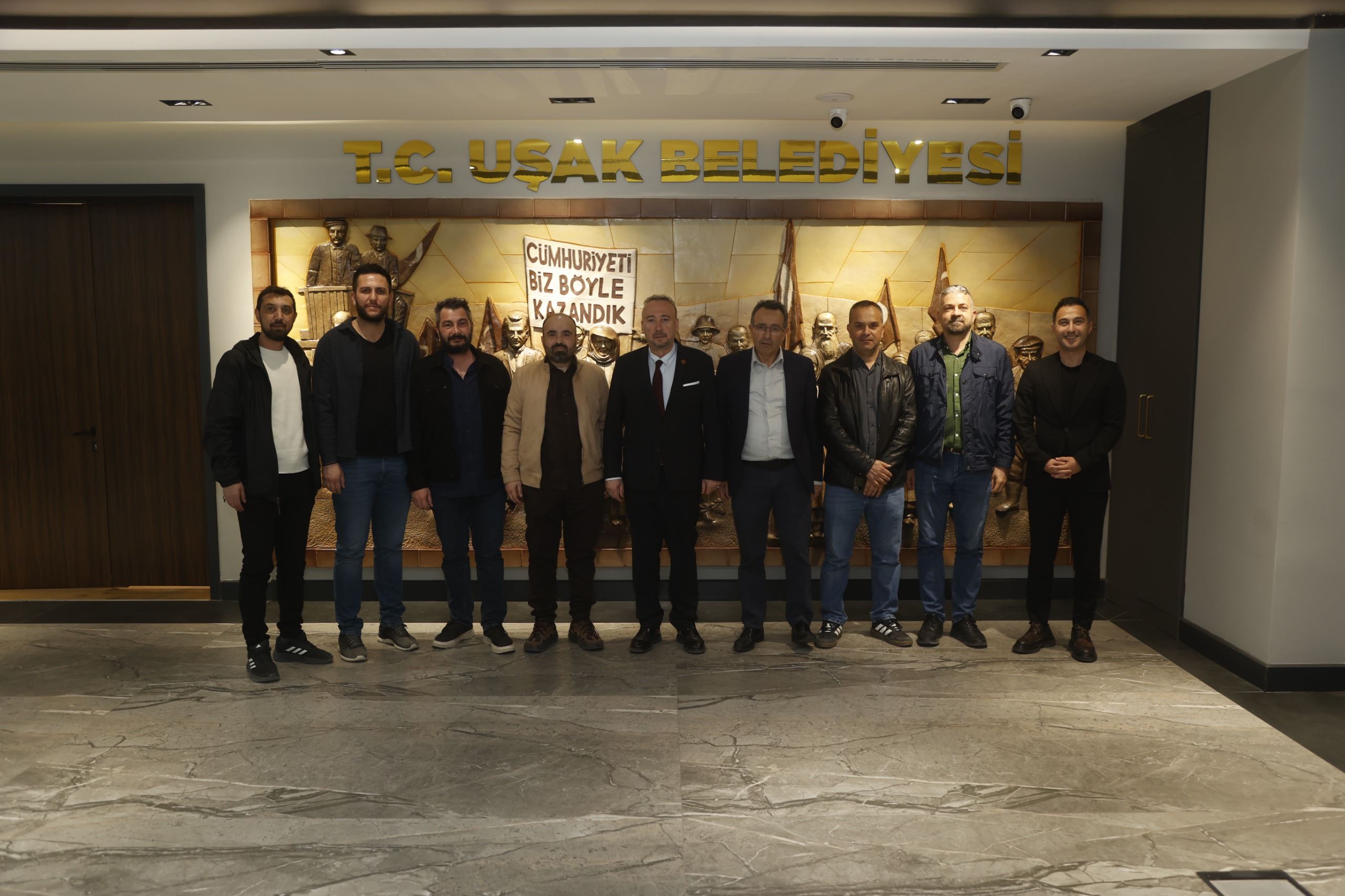 UŞAK BELEDİYE BAŞKANI ZİYARET EDİLDİ