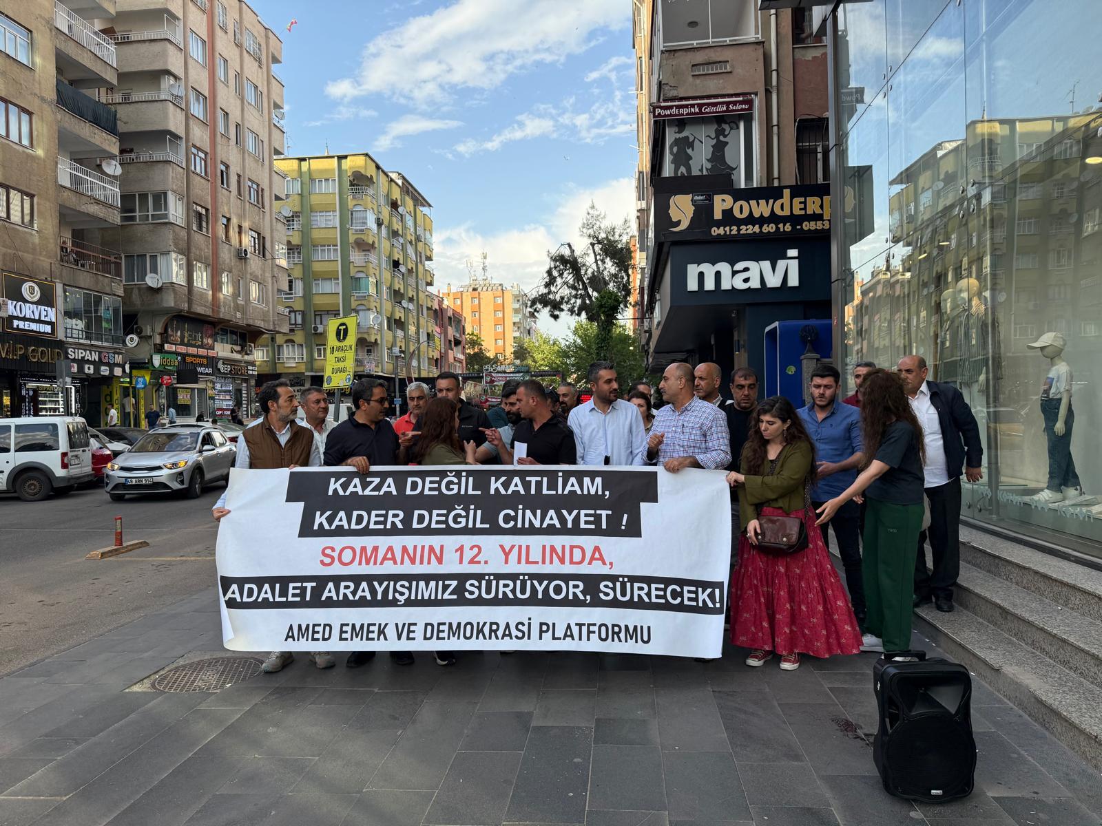12. YILINDA SOMA MADEN KATLİAMININ ACISINI YAŞAMAYA DEVAM EDİYORUZ.(13.05.2026)
