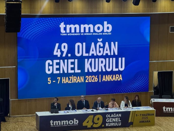 TMMOB 49. Dönem Olağan Genel Kuruluna katılım sağlanmıştır.
