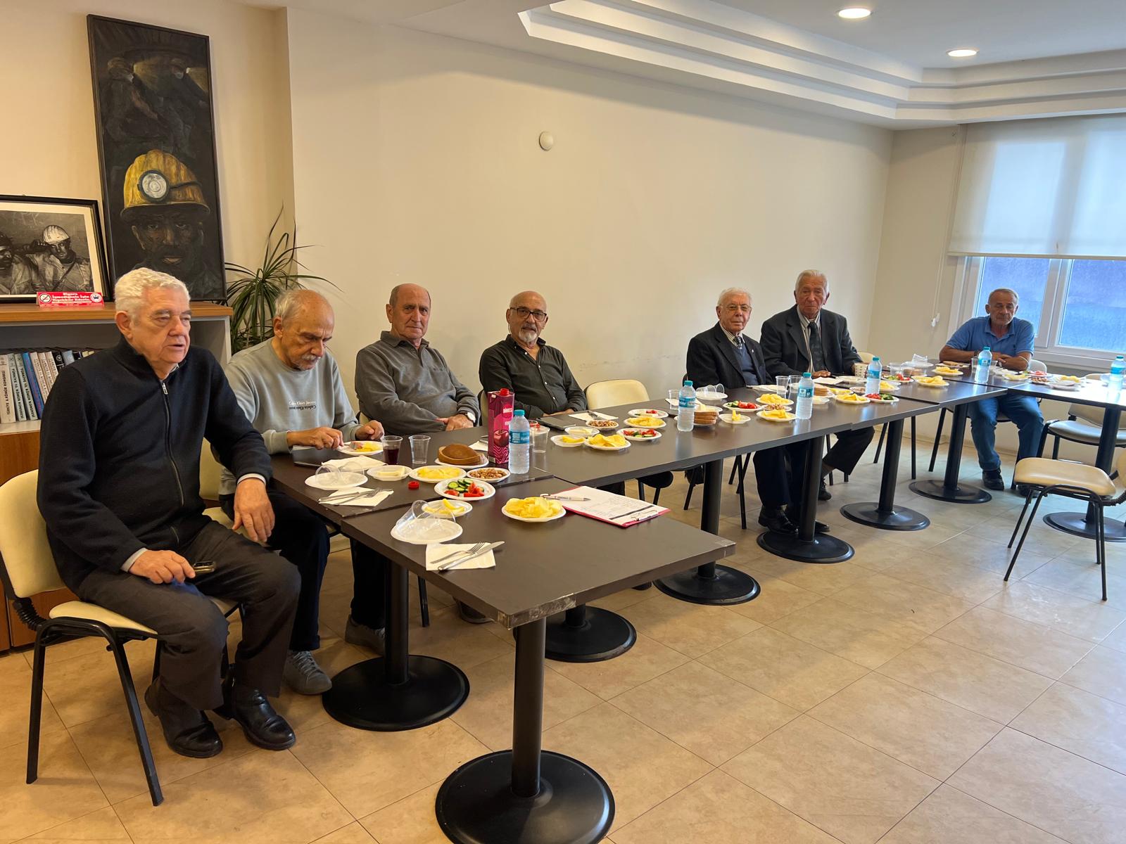 Eylül Ayı Emekli Üye Toplantısı Yapıldı