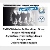 MADEN MÜHENDİSLİĞİ ASGARİ ÜCRET TARİFESİ UYGULANSIN KAMPANYASI DEĞERLENDİRME RAPORU