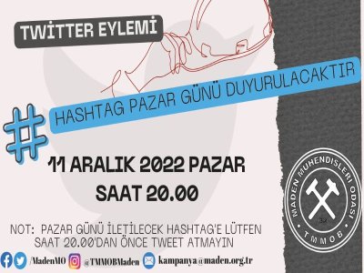 ASGARİ ÜCRET KAMPANYASI TWİTTER ETKİNLİĞİ