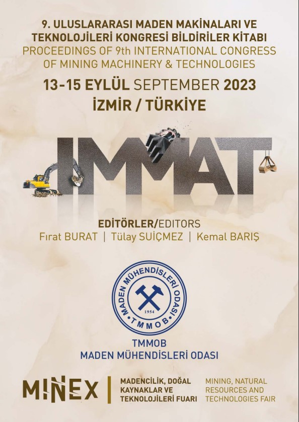 9. ULUSLARARASI MADEN MAKİNALARI VE  TEKNOLOJİLERİ KONGRESİ İZMİR