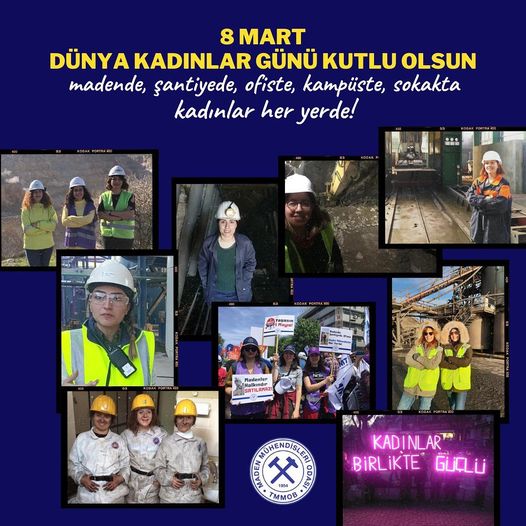 Madende, şantiyede, ofiste, kampüste, sokakta kadınlar her yerde!