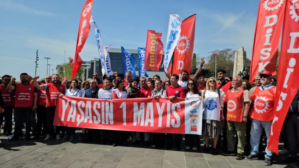 DİSK - KESK - TMMOB-TTB-TDB: 1 MAYIS'A GÖNDER