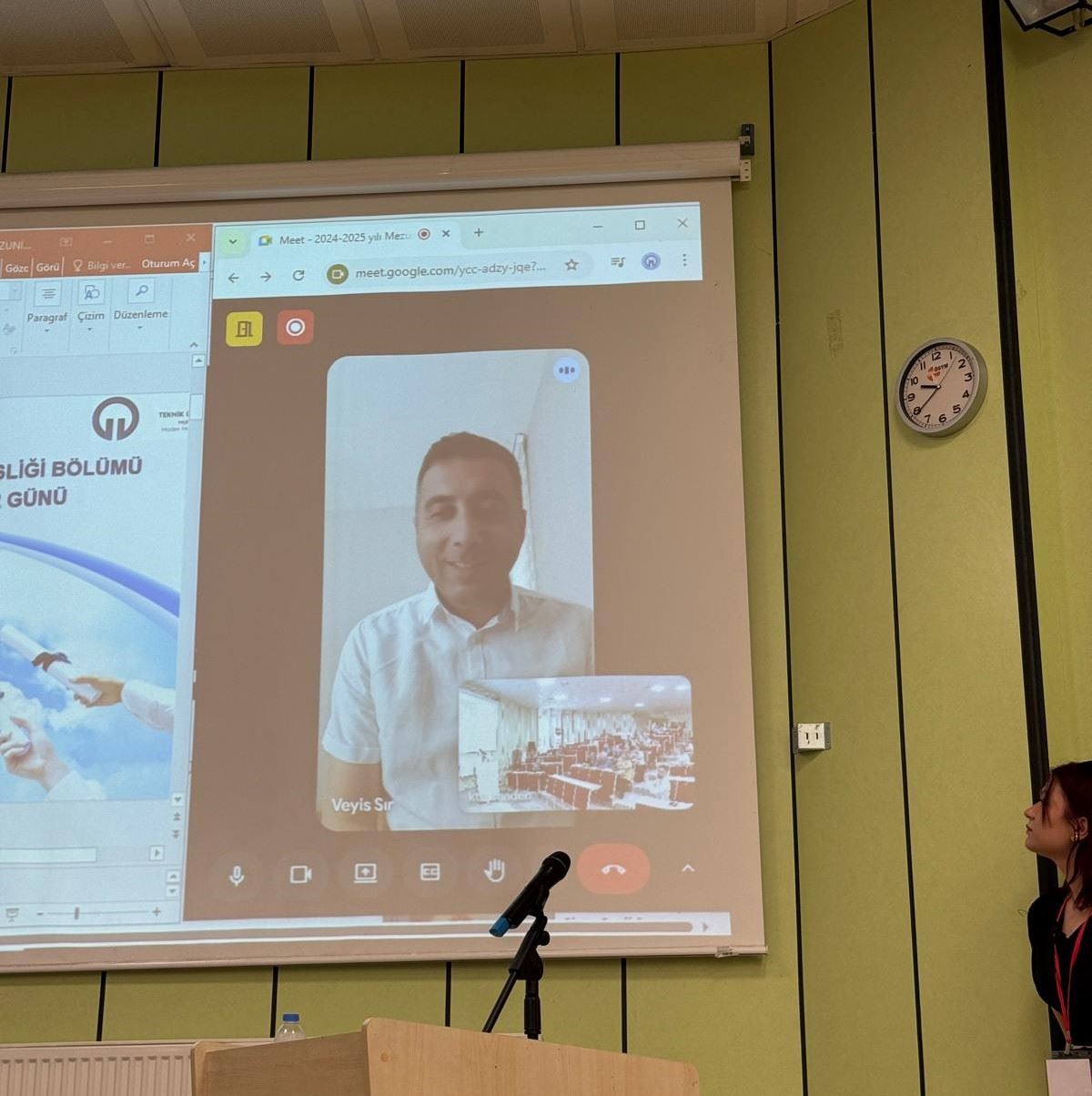 GENEL SEKRETERİMİZ VEYİS SIR, KARADENİZ TEKNİK ÜNİVERSİTESİ MADEN MÜHENDİSLİĞİ BÖLÜMÜ MEZUNİYET GÜNÜNE ONLINE OLARAK KATILIM SAĞLAYARAK BİR KONUŞMA GERÇEKLEŞTİRMİŞTİR.