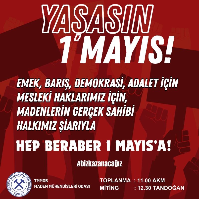 YAŞASIN 1 MAYIS!