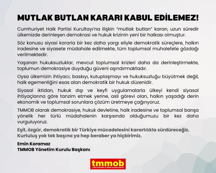 MUTLAK BUTLAN KARARI KABUL EDİLEMEZ!