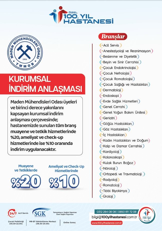 ÖZEL 100. YIL HASTANESİ