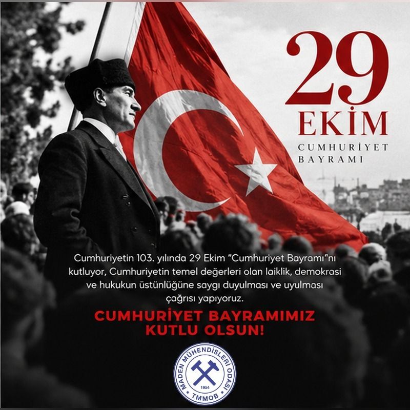 CUMHURİYET BAYRAMIMIZ KUTLU OLSUN!