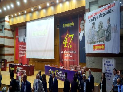 TMMOB GENEL KURULUNA KATILIM SAĞLADIK