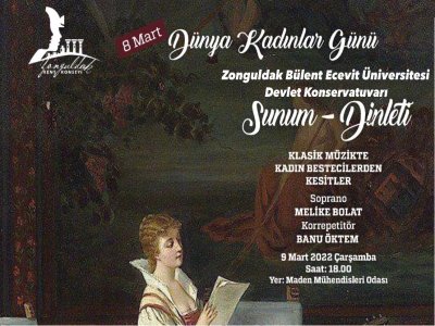 8 MART DÜNYA EMEKÇİ KADINLAR GÜNÜ SUNUM VE DİNLETİ DÜZENLENDİ