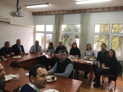 ÇUKUROVA ÜNİVERSİTESİ MADEN MÜHENDİSLİĞİ BÖLÜMÜ YILSONU YEMEĞİNE KATILDIK (30.12.2019)
