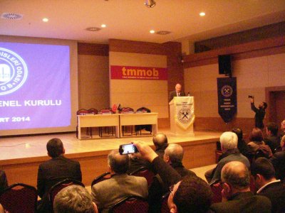 Maden Mühendisleri Odası 44. Olağan Genel Kurulu (01.03.2014)
