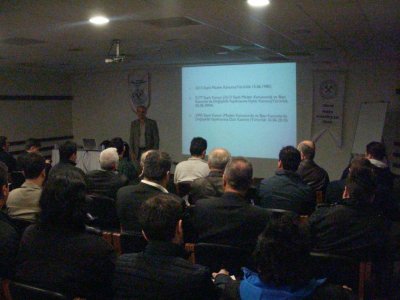 TEKNİK NEZARET BELGE YENİLEME EĞİTİMİ İZMİR`DE GERÇEKLEŞTİRLDİ (15.03.2014 )