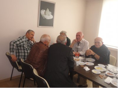 Nisan ayı emekli üye toplantısı yapıldı.