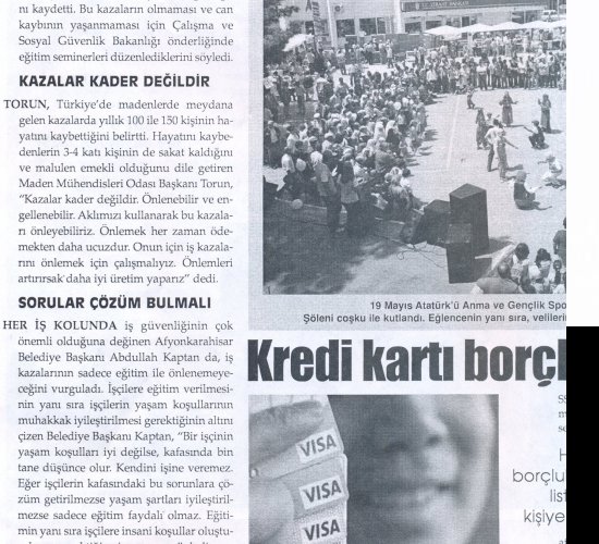 Yaşam koşulları iyileştirilmeli ...