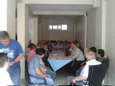 Soma`da Üye Toplantısı Yapıldı.