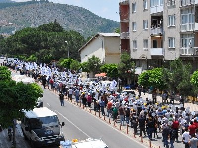 15-16 HAZİRAN BÜYÜK İŞÇİ DİRENİŞİNİN 44.YILDÖNÜMÜNDE SOMA`DAYDIK...