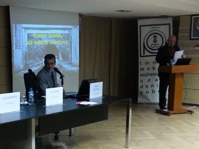TMMOB KURULUŞUNUN 60.YIL KUTLAMALARI ÇERÇEVESİNDE TMMOB DENİZLİ İKK TARAFINDAN GERÇEKLEŞTİRİLEN 