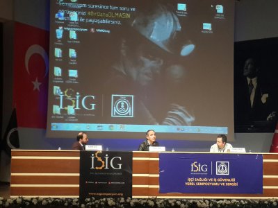Oda Başkanımız Madenlerde İşçi Sağlığı ve İş Güvenliği konulu panele katıldı.