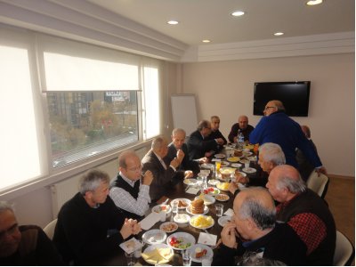 Kasım ayı emekli üye toplantısı yapıldı.