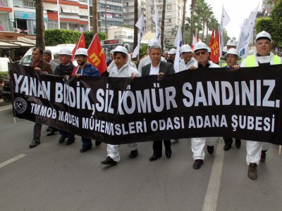 4 ARALIK MADENCİLER GÜNÜ YÜRÜYÜŞÜ (4/12/2014)