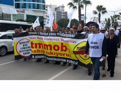ÇEVRE VE ŞEHİRCİLİK BAKANLIĞINA SİYAH ÇELENK BIRAKILDI.(08/01/2015)