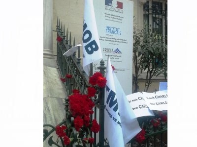  İstanbul’da TMMOB Şube Başkanları “JE SUIS CHARLIE” dedi