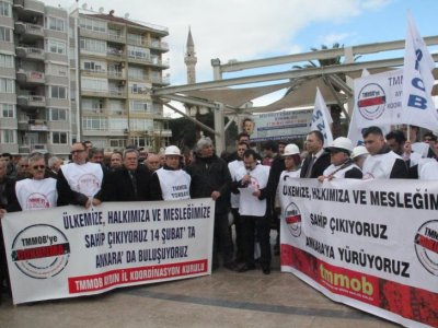 TMMOB YÜRÜYÜŞÜNDE 2. GÜN