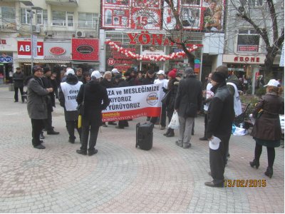 ESKİŞEHİR TMMOB İÇİN ANKARA`YA YÜRÜYOR.