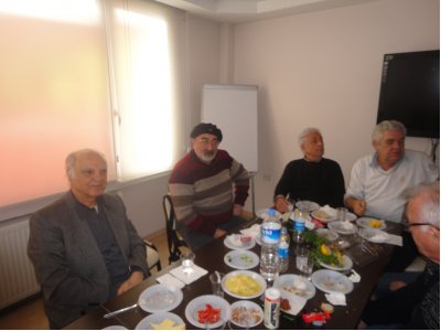 Şubat ayı emekli üye toplantısı yapıldı.