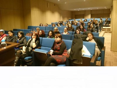 TMMOB`lu Kadınlar 8  Mart`ta Mücadeleyi Yükseltti.
