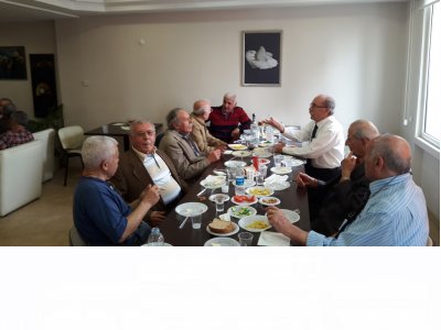 Nisan ayı emekli üye toplantısı yapıldı.