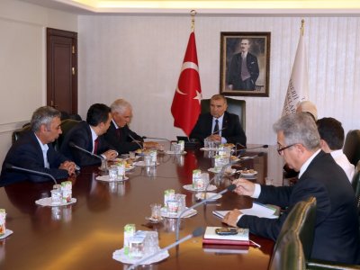 ENERJİ ve TABİİ KAYNAKLAR BAKANI ZİYARET EDİLDİ.