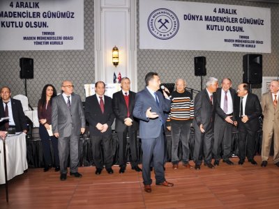 Dünya Madenciler Günü Kutlandı.