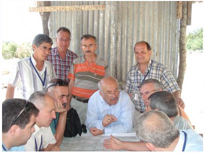 MANİSA SOMA'DA MTA SONDAJ KAMPI ZİYARETİ (04.07.2008)